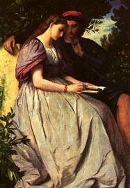 Anselm Feuerbach Paolo e Francesca oil painting picture